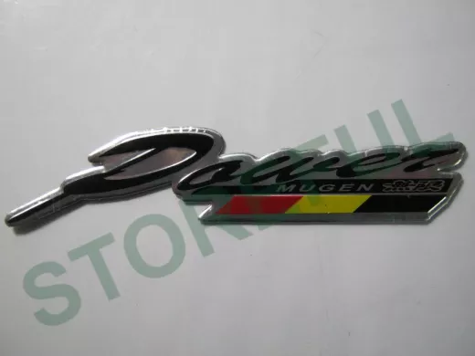 Наклейка Power Mugen 14x3 см на двухстороннем скотче №17