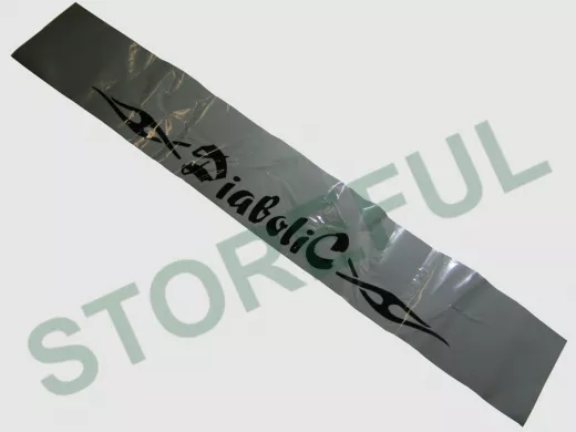 наклейка Светофильтр "Diabolic" наружная, (цвет черный), 20х130 см, серый фон