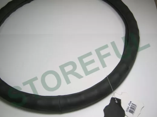 Оплетка на руль 47 см. 3134A кожа черная "пальцы"