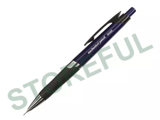 Карандаш механический "BR-83008" "Dash", корпус темно-синий, хромированные детали, грип, 0,5 мм