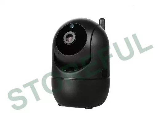 IP видеокамера беспроводная 2Mp с Wi-Fi поворотная  "ABBIKUS-50" черная камера IP-WI-FI, на смартфон