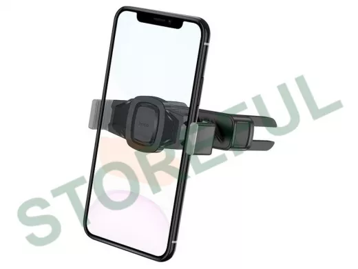 Автодержатель в дефлектор "ABI-KREP 83729"  CA63 черный/серый для смартфонов