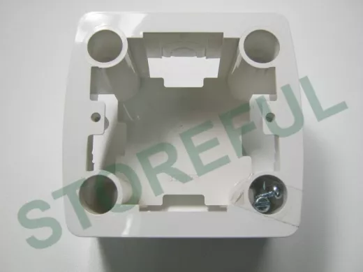 Vi-ko Carmen бел  коробка накладная 571009