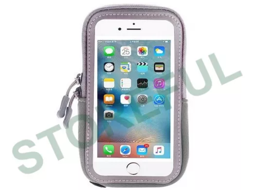 Орбита OT-SMH10 Серый чехол-нарукавник для смартфона