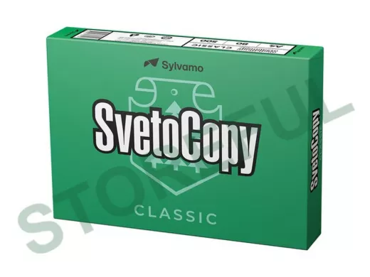 Офисная бумага SVETOCOPY CLASSIC  А4 , класс"C",80 г/м2, 500л, International Paper,белизна146%(CIE)